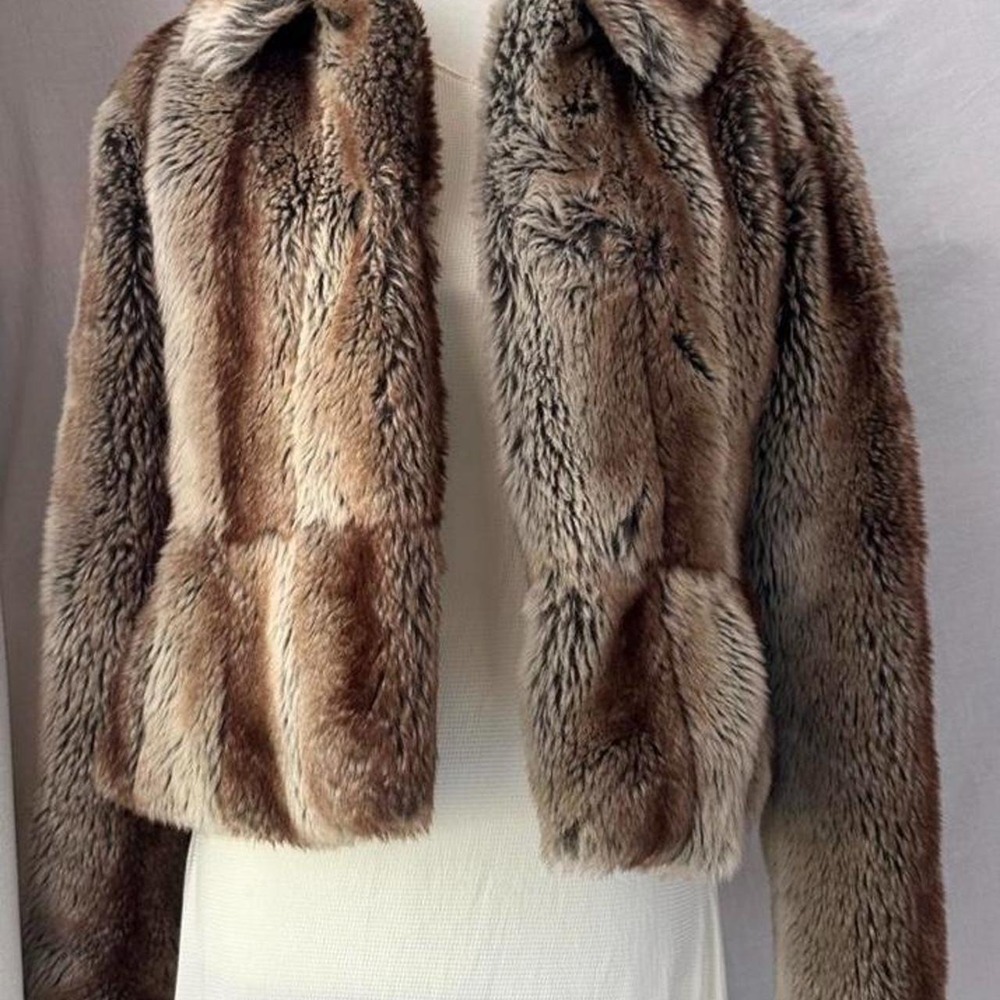Charlotte Russe faux fur jacket